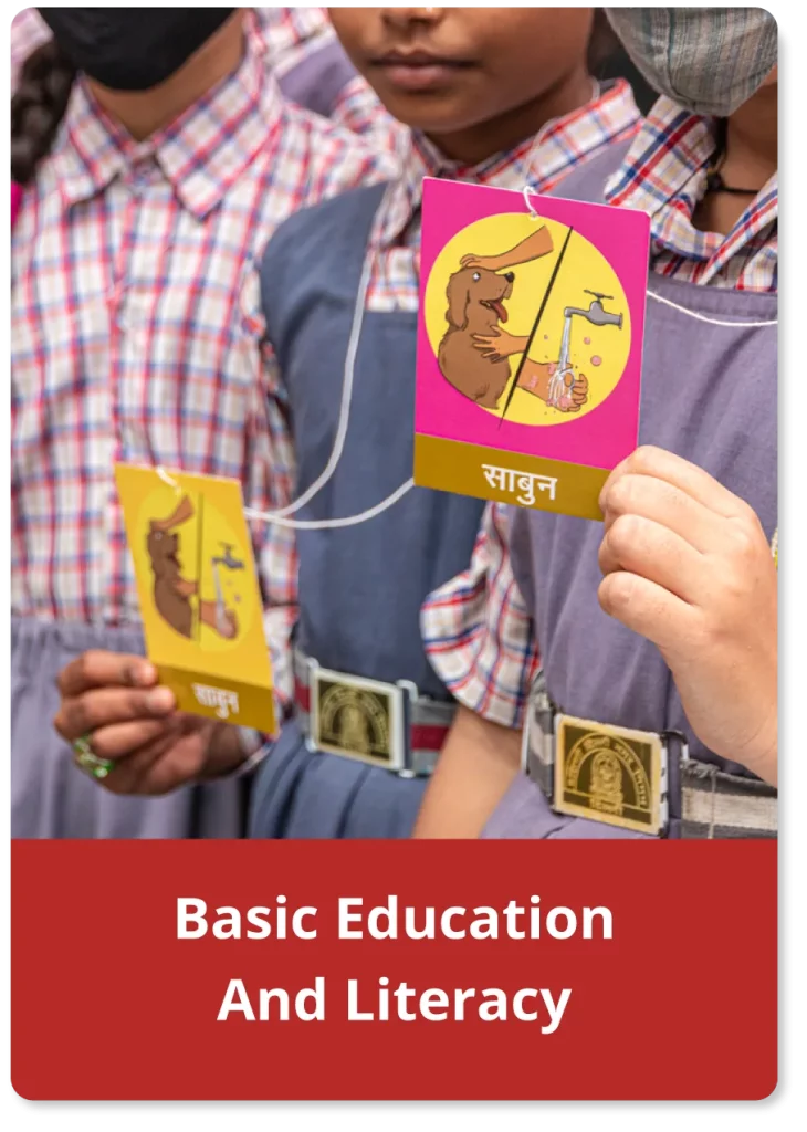 Empowering children through basic education A focus of Rotary Foundation (India)