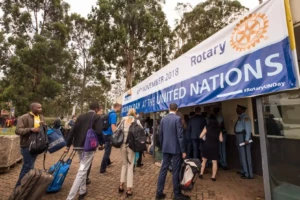 Rotary's commitment to a peaceful world